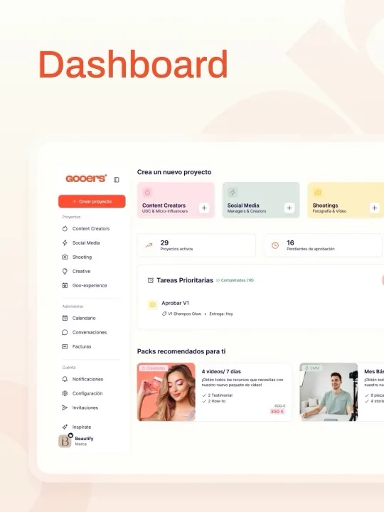 Proyecto de Dashboard