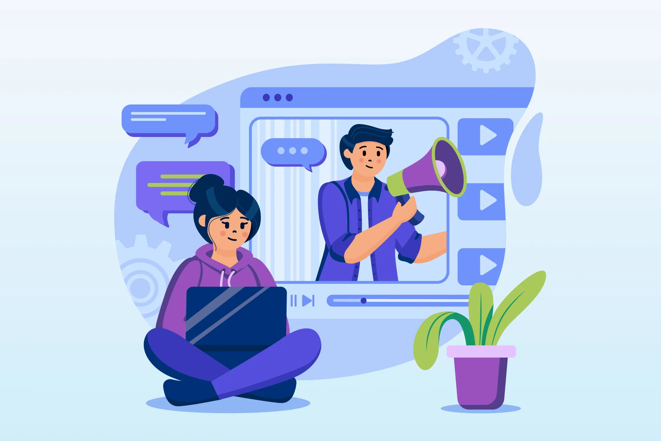 acciones marketing app