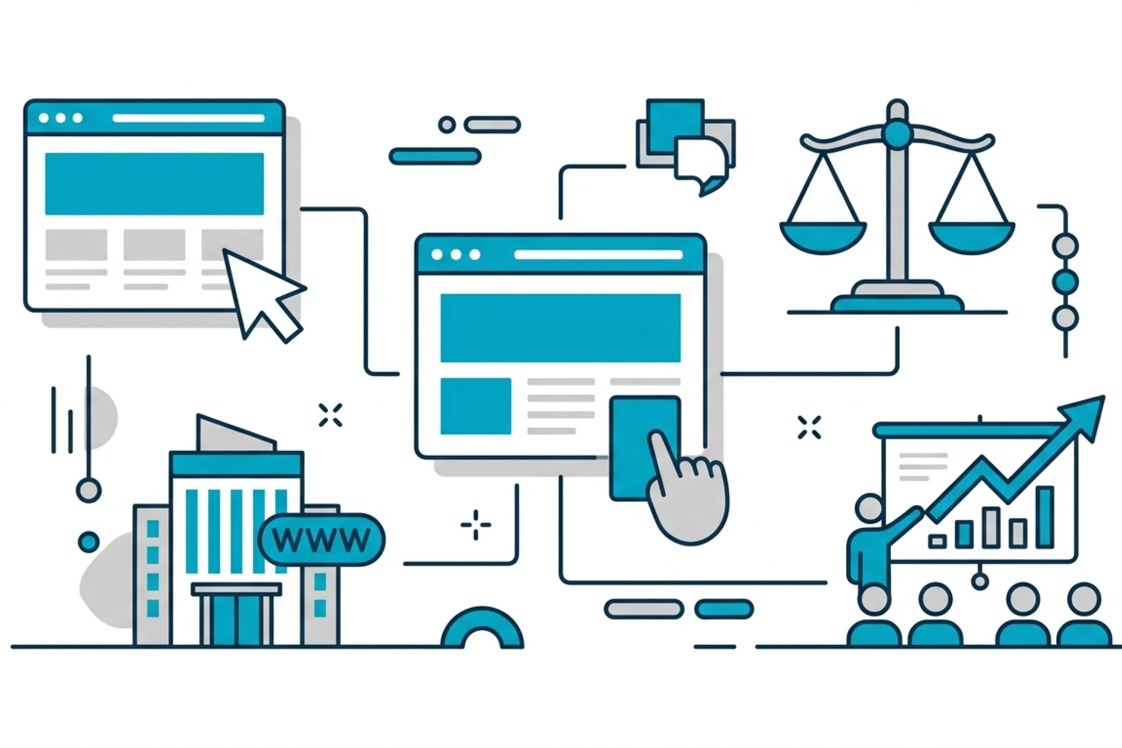 Diseño web para abogados: cómo captar clientes online