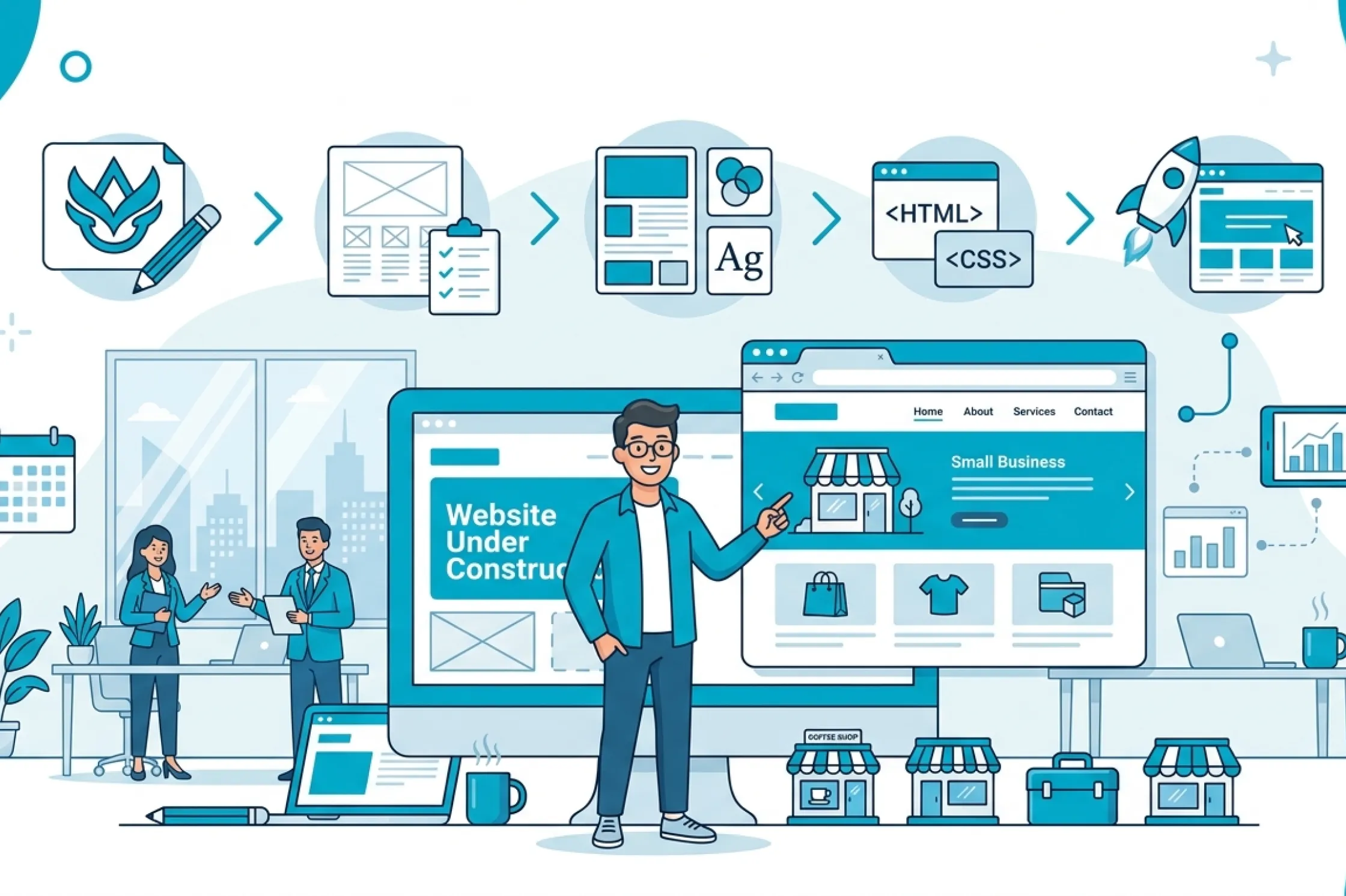 Necesito una página web para mi negocio: por dónde empezar