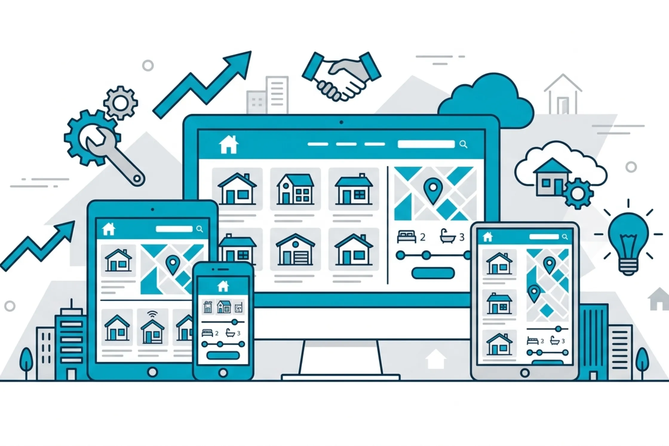 Diseño web para inmobiliarias y agentes de la propiedad