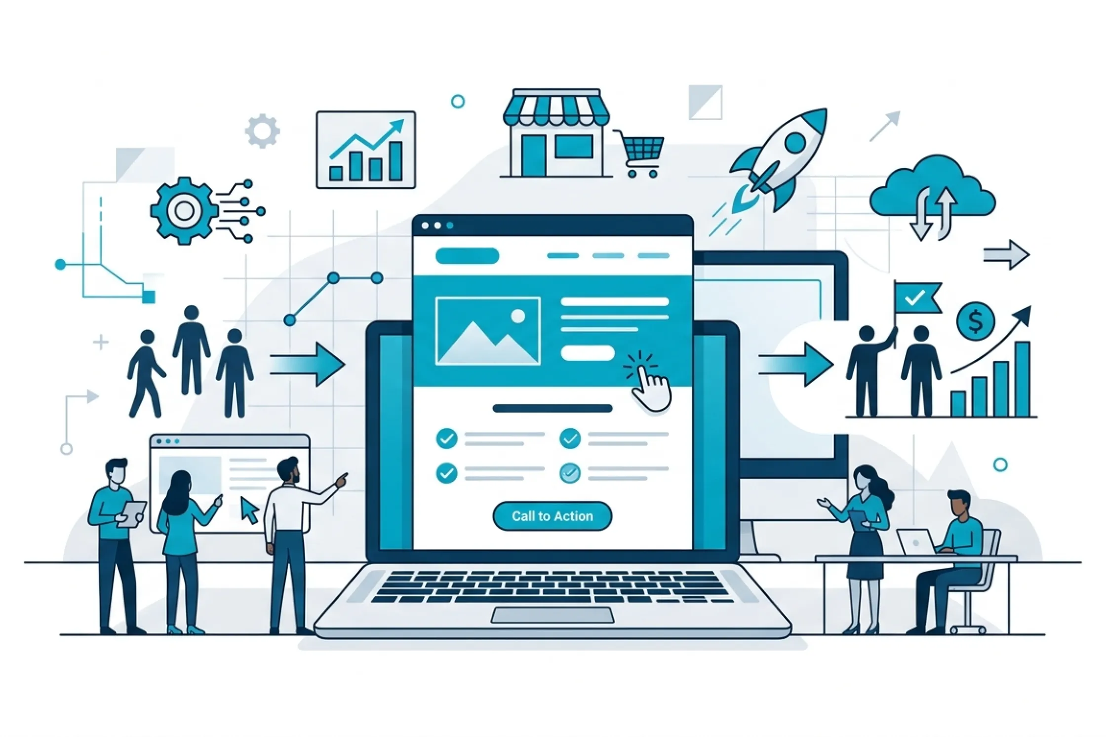 Cómo crear una landing page que convierte visitas en clientes