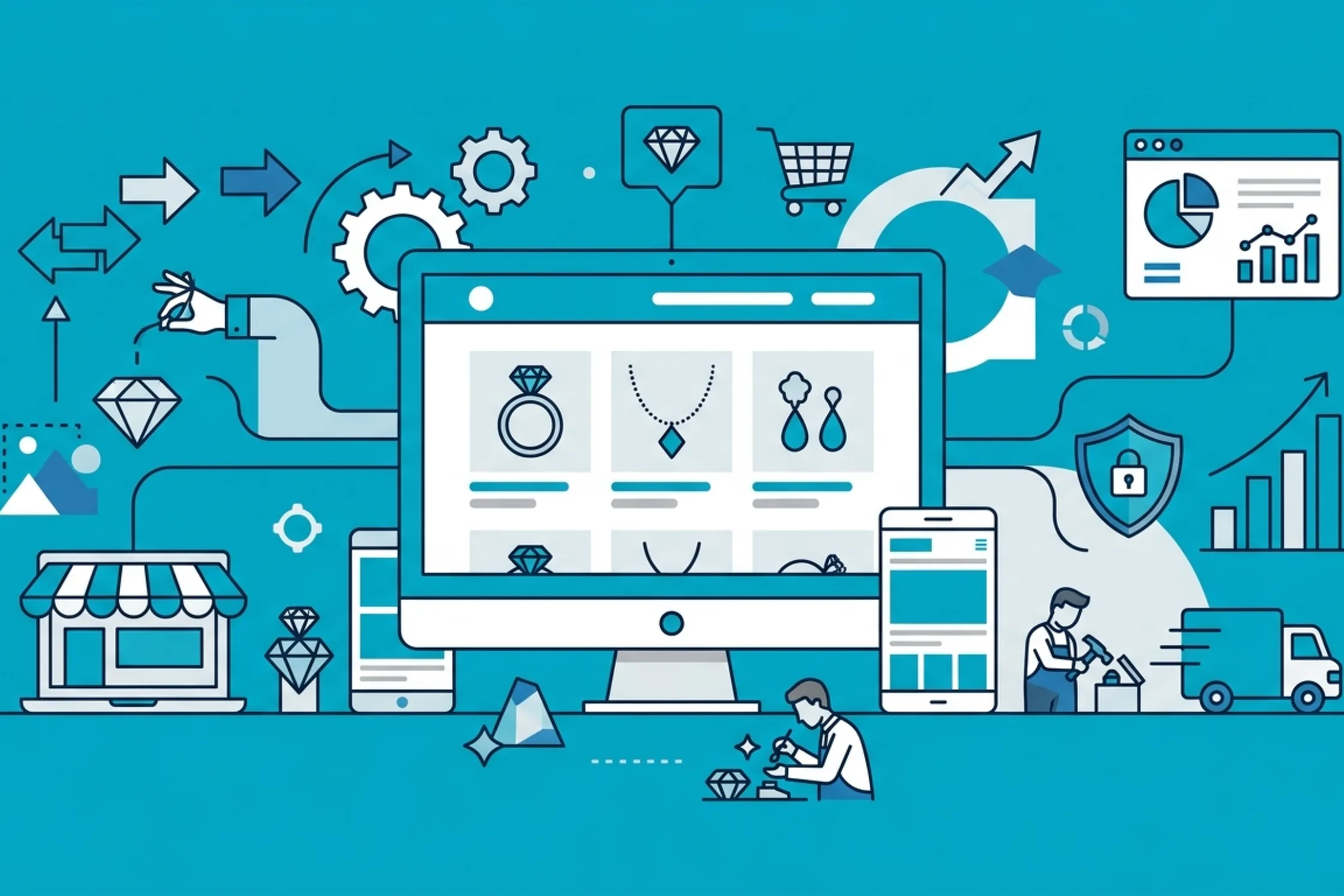 Diseño web profesional para joyerías y tiendas de bisutería | tangramconsulting.es