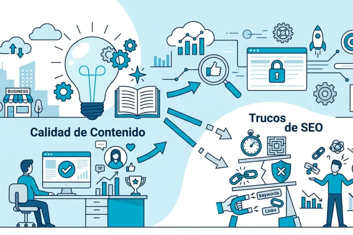 Por qué el contenido de calidad es más importante que los trucos de SEO