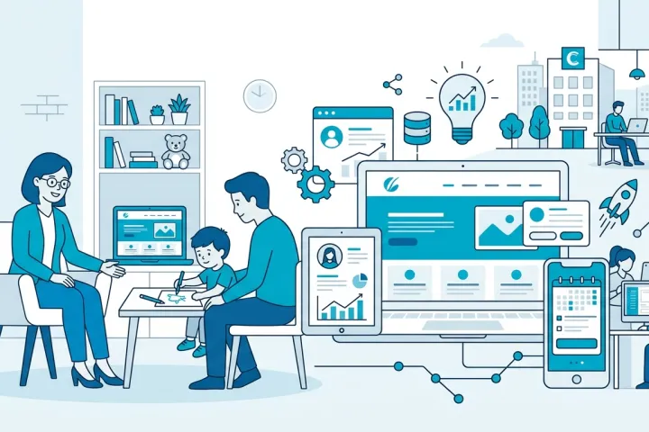 Diseño web para psicólogos infantiles y terapeutas de familia