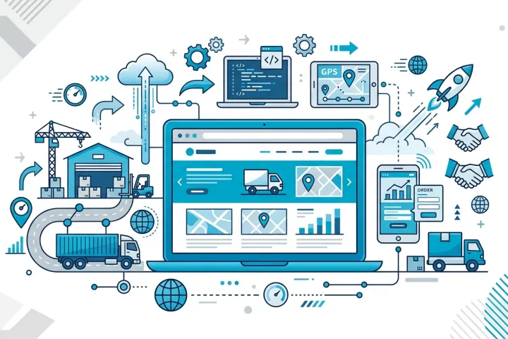 Diseño web para empresas de transporte y logística