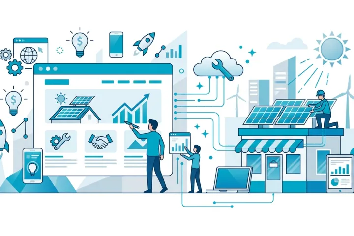 Diseño web para empresas de instalación de energía solar