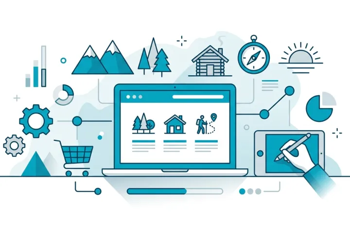 Diseño web profesional para negocios de turismo rural y ecoturismo | tangramconsulting.es