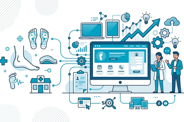 Diseño web profesional para clínicas de podología | tangramconsulting.es