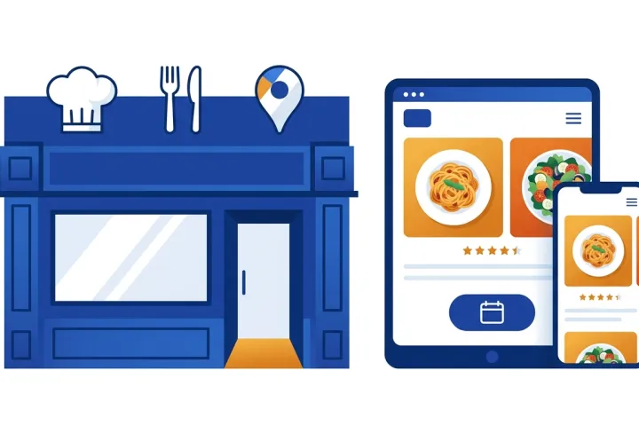 Página web profesional para restaurantes - Tangram Consulting